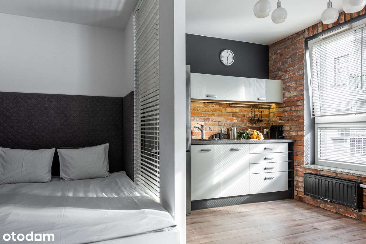 Lotfowe studio w centrum miasta, kameralny apartamentowiec - Pełny obrazek: 4/12