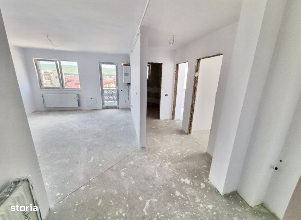 Apartament 3 camere, semifinisat, view, bloc nou, zona Fagului/Eroilor