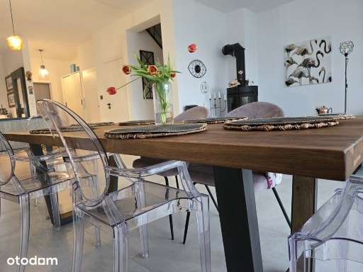 Energetyczny NOWOCZESNY dom w zabudowie bliźniaczej łączony garażami - Pełny obrazek: 4/14