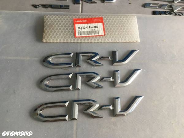 HONDA CRV CR-V II2 2004 NAPIS ZNACZEK EMBLEMAT - 1