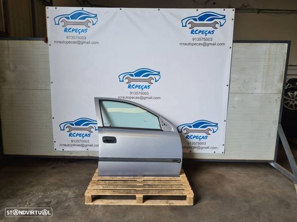 PORTA FRONTAL FRENTE DIREITA OPEL ASTRA G CARAVAN CARRINHA FECHO ELEVADOR MOTOR PUXADOR VIDRO - 4