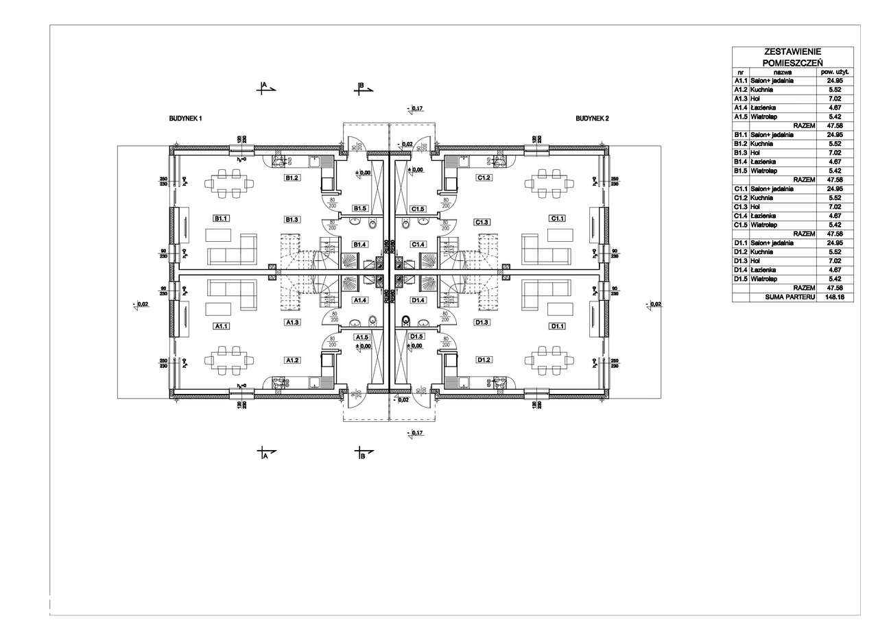 DOM 127 m2 / 4 POKOJE  2 ŁAZIENKI / OGRÓD 74-10