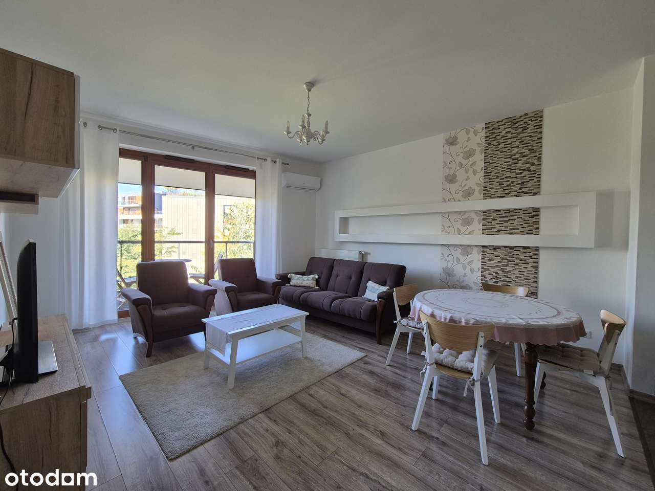 Mokotów Park-willa Ventus, apartament dwupokojowy z balkonem i garażem-2