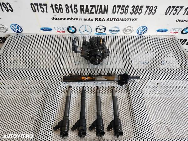 Kit Injectie Injectoare Pompa Rampa Renault Trafic Opel Vivano 1.6 Diesel Motor R9M Nissan Primastar Qashqai Xtrail Renault Megane Scenic Etc. Motor 1.6 Diesel R9M Cod 0445110546 - Dezmembrari Arad - 2