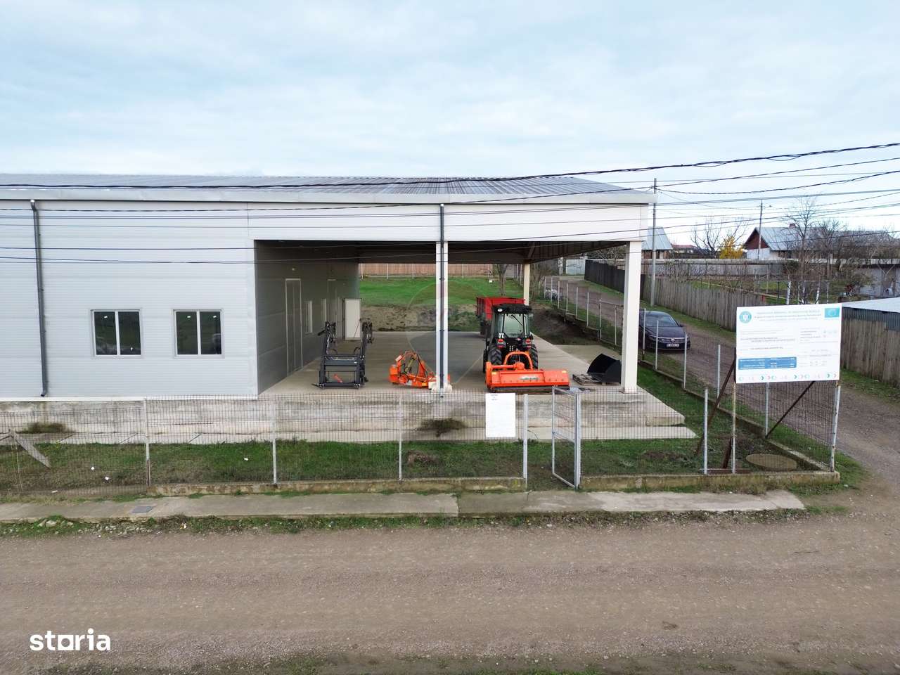 Teren agricol 13,1 ha + Hală 700 mp + Utilaje Agricole - Piscu, Galati-17