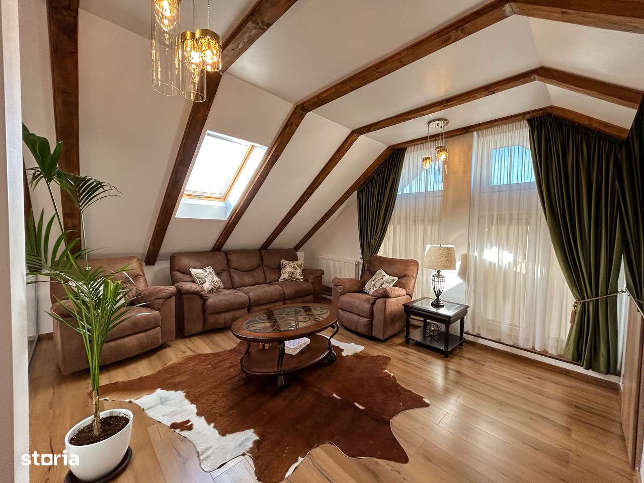 Penthouse complet mobilat si utilat pe 2 niveluri - Ioan V. Ispas - Imagine principală: 5/15