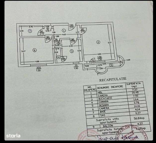 Apartament cu 2 camere de vanzare in zona Basarabia - Costin Georgian-13