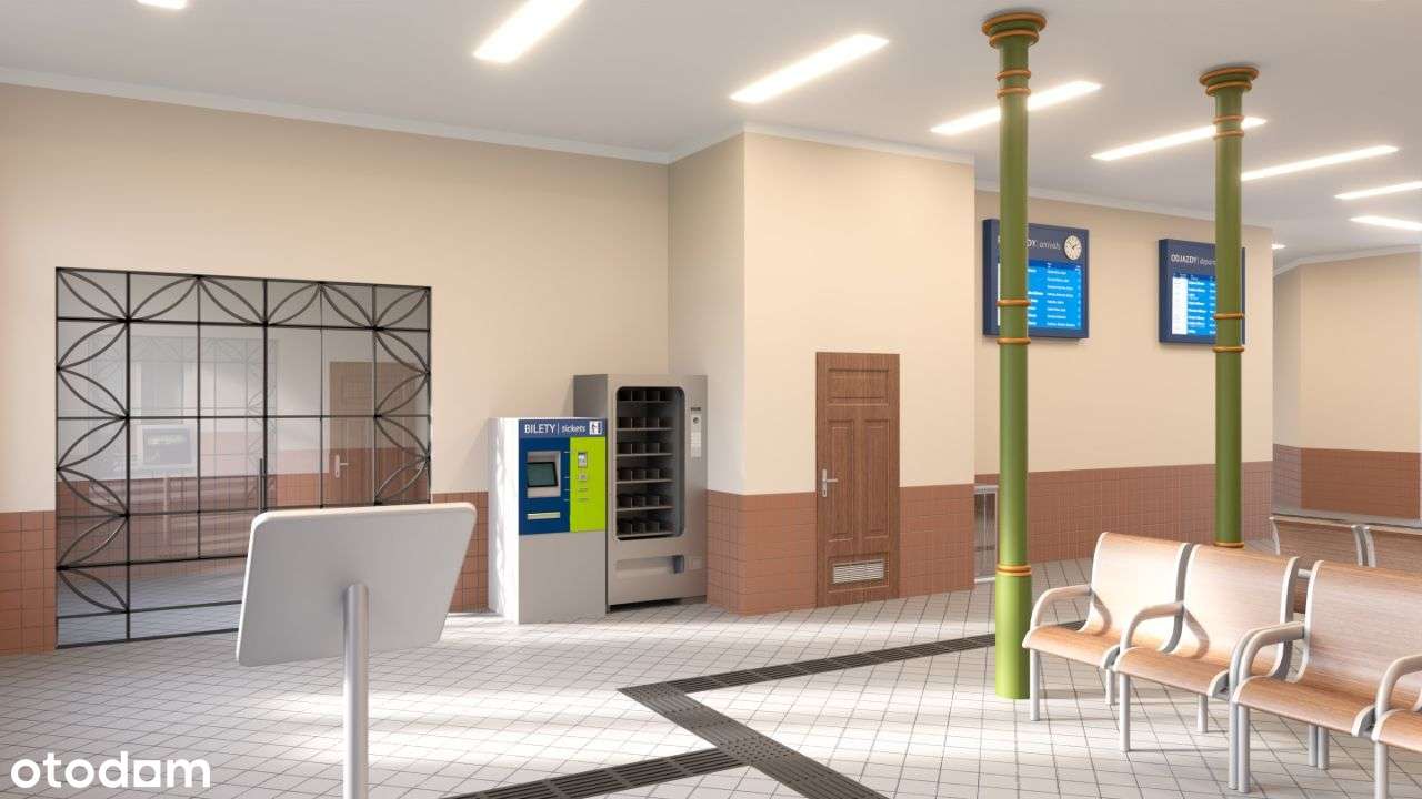 Lokal użytkowy nr 00/01 w modernizowanym budynku dworca w Oleśnicy - Pełny obrazek: 4/6