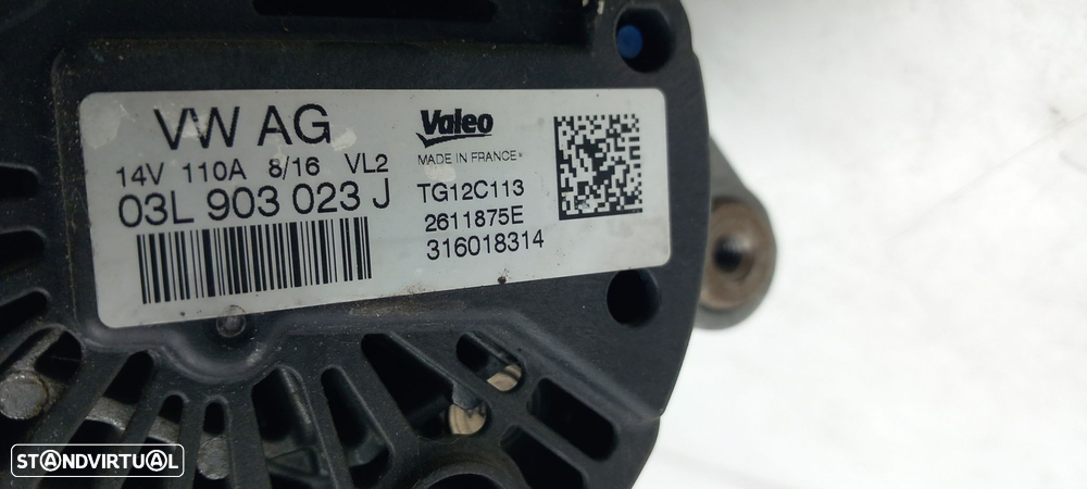 Alternador Volkswagen Golf Vii Variant (Ba5, Bv5) - 3