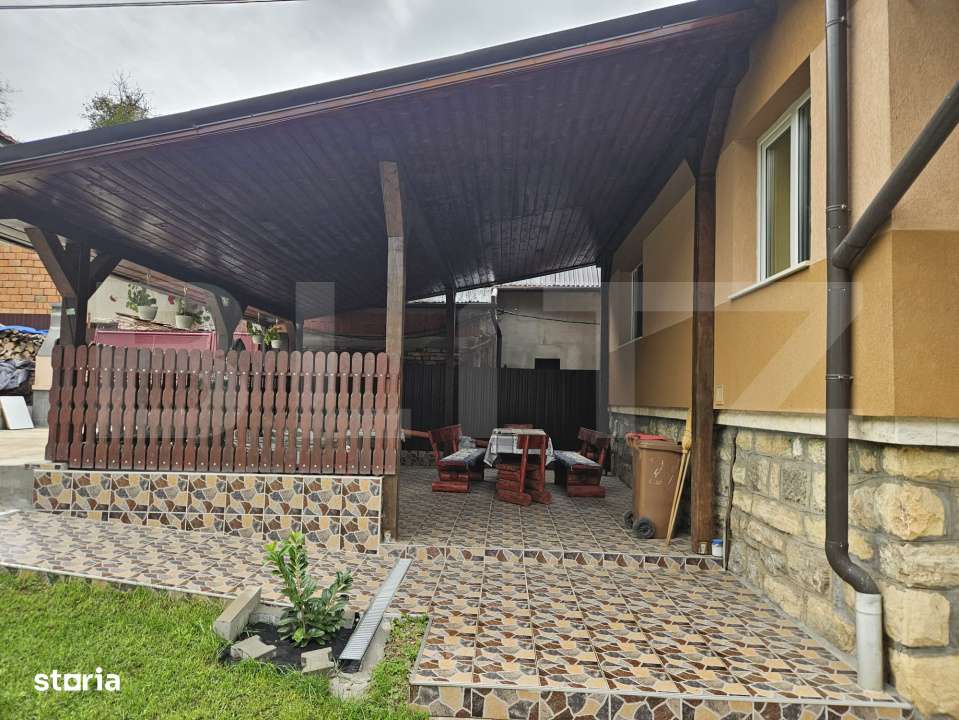 Casa la cheie, teren de 1600 mp, sat Macau, schimb cu apartament! - Imagine principală: 5/19