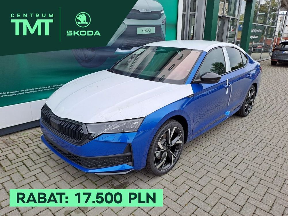 SKODA OCTAVIA 1.5 TSI 150KM DSG mHEV SPORTLINE, dostępna od ręki