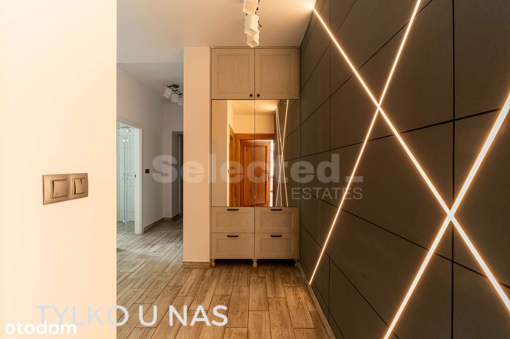 3 niezależne pokoje, osobna kuchnia, garderoba,-4