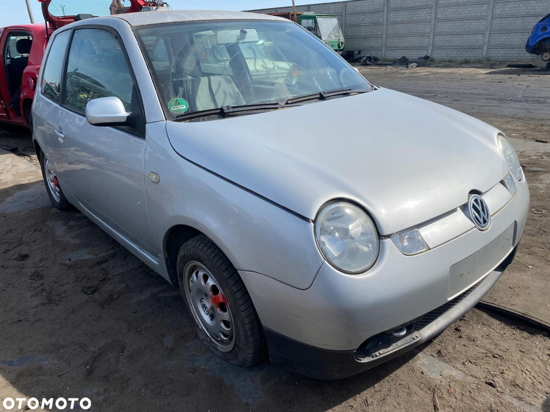 VW LUPO LIFT 98-05 DRZWI PRAWE 3D kod lakieru LA7W - 5