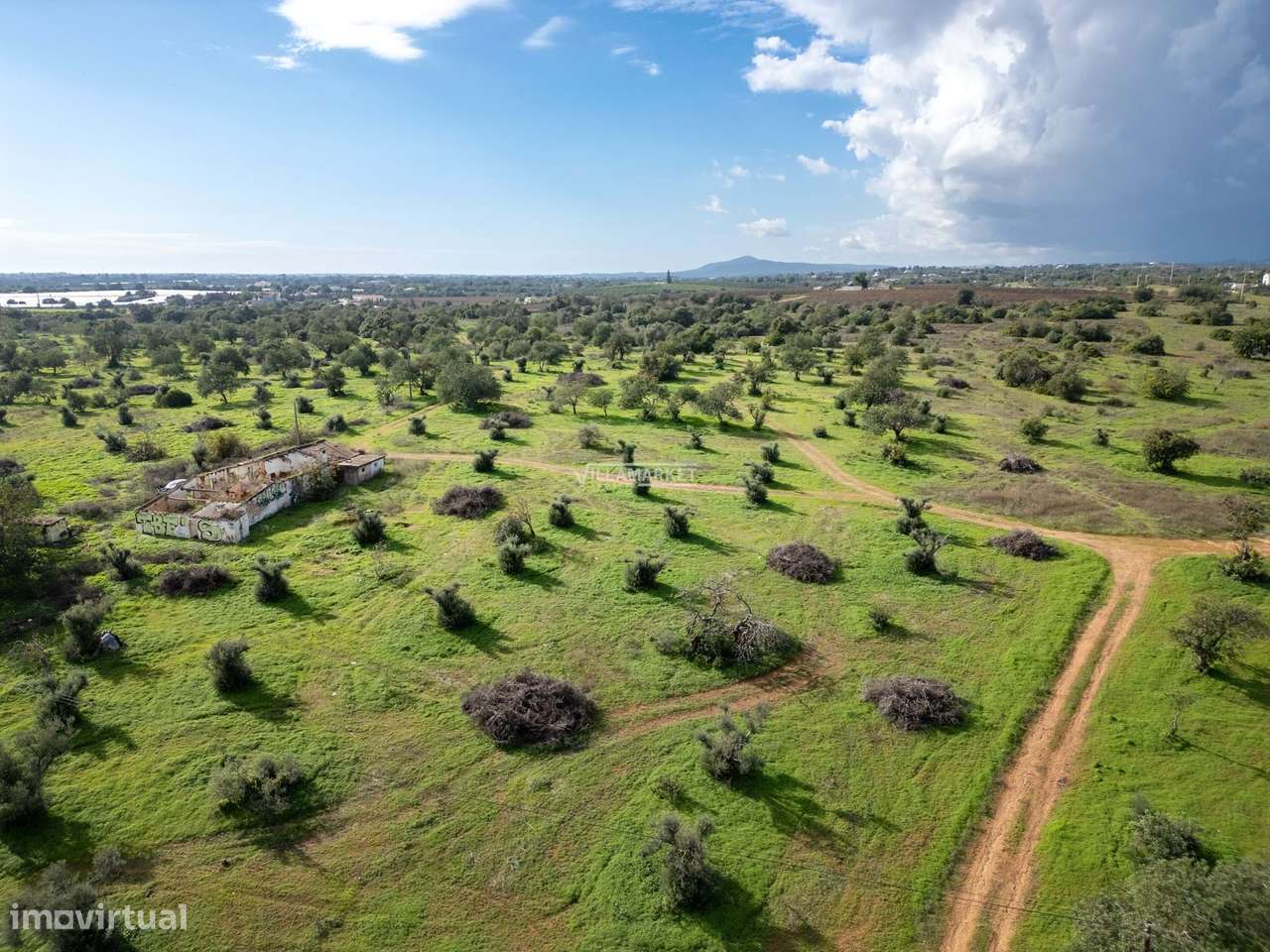 Terreno urbano com 21,8 hectares situado na ligação entre a A22 e o ce-9