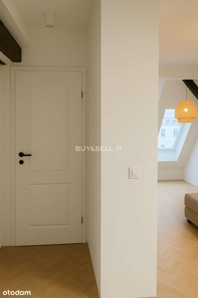 Słoneczne mieszkanie na poddaszu | ładna kamienica-5