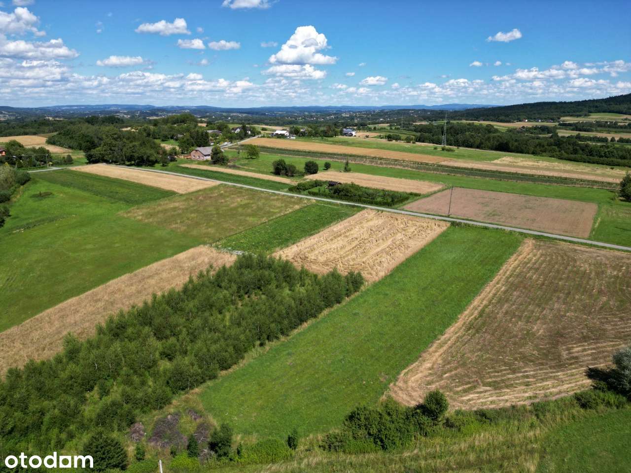 DZIAŁKA W SPOKOJNYM MIEJSCU Z ŁADNYM WIDOKIEM!!!-5
