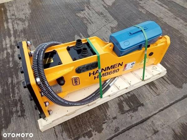 Wyprzedaż ! Młot wyburzeniowy hydrauliczny HANMEN HMB680 waga 340 kg koparka 5-7 tony - 4