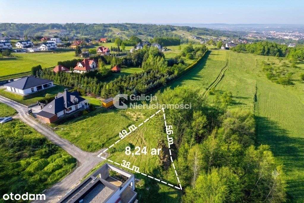 Widokowa działka na Matysówce