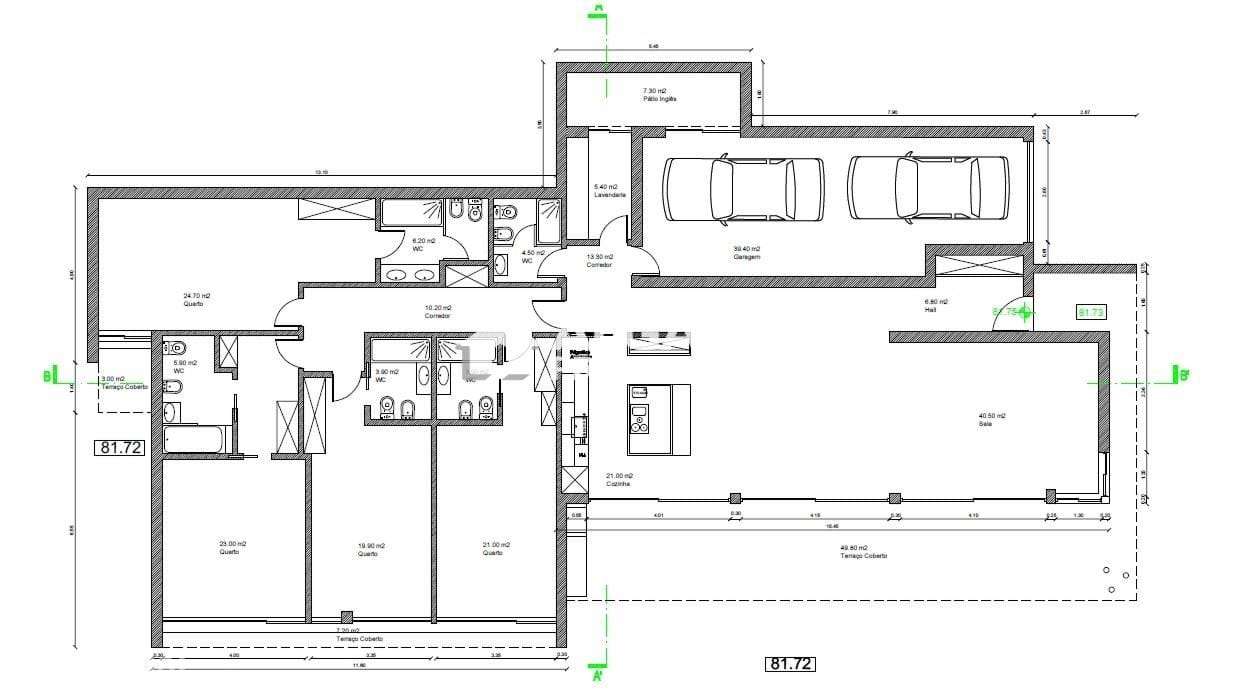 Moradia Térrea T4 no Algarve com Piscina, Vista Panorâmica e Elevada E-8
