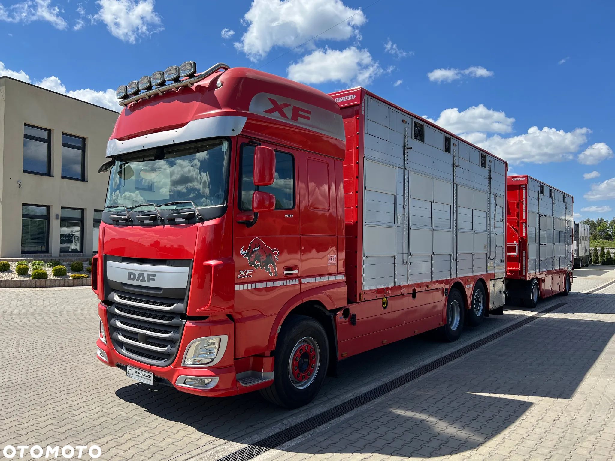 DAF XF510 Pezzaioli 3 poziomy / hydrauliczny dach - 1