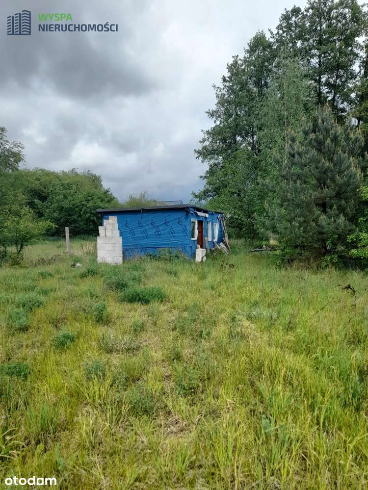 1398 m² pod lasem | Działka z projektem 148 m²-4