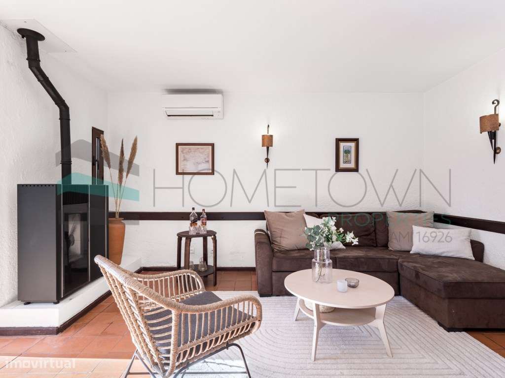 Moradia V2 com jardim, perto da praia, em Quarteira-8