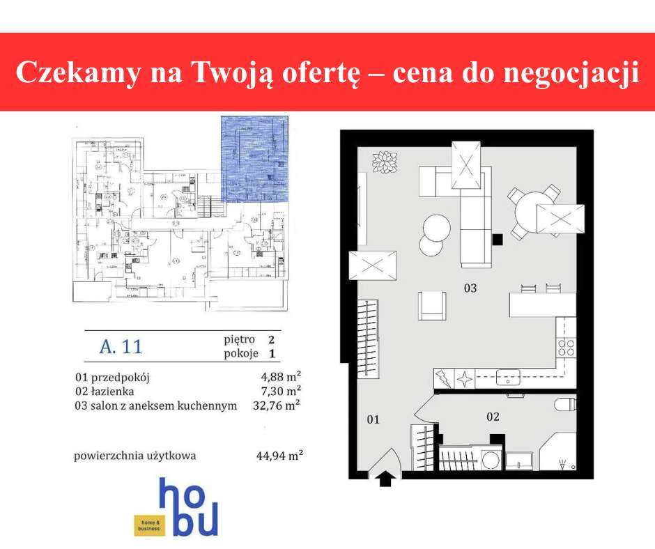 Piłsudskiego 32/11 - Cena do uzgodnienia – zapraszam do negocjacji. - Pełny obrazek: 1/6