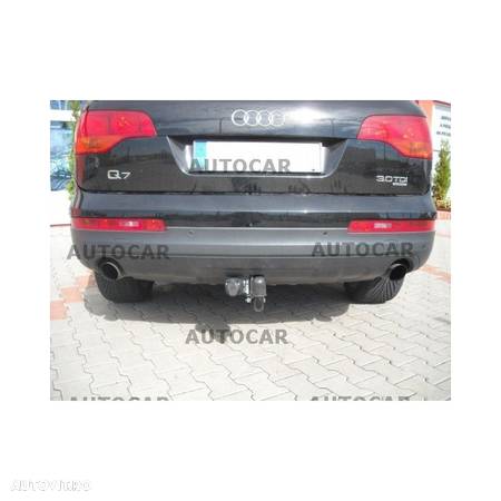 Carlig de remorcare pentru Audi  Q7 - SUV - sistem semidemontabil - cu suruburi - din 2006/- - 8