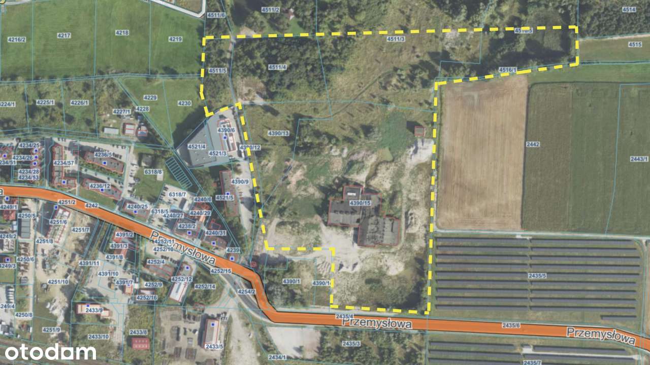 Działka pod Magazyn, handel czy  usługi-1