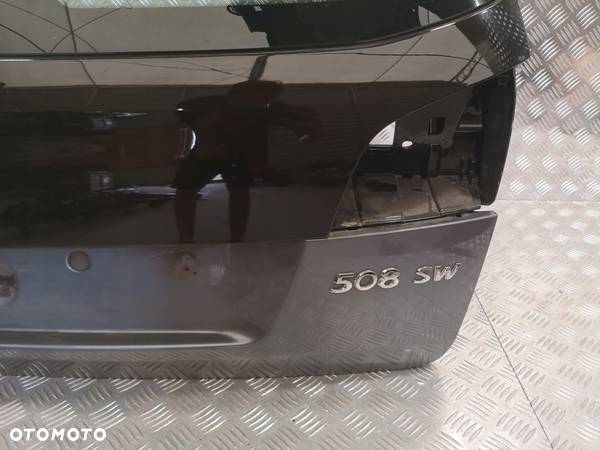 KLAPA BAGAŻNIKA SZYBA PEUGEOT 508 SW - 5