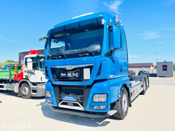 MAN MAN TGX 26.520 D38 E6 podwozie 6x2 / rama / do zabudowy / do lasu / żuraw / dzwig / żuraw / wersja budowlana / świeżo z Niemiec 520 KM !!! - 2