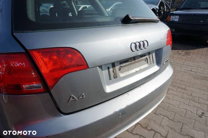 KLAPA BAGAŻNIKA TYLNA A4 B7 KOMBI LY7G  SREBRNY AUDI 2004-2008 - 6