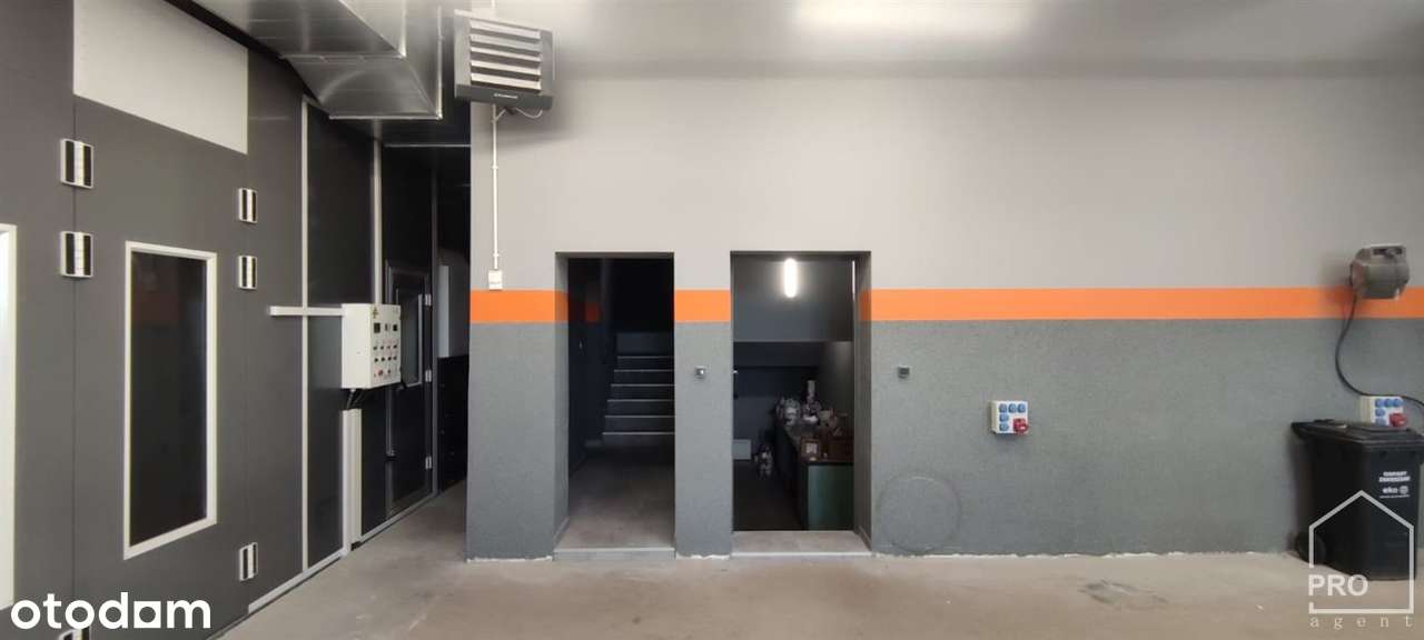 Warsztat, lakiernia + budynek mieszkalny-9