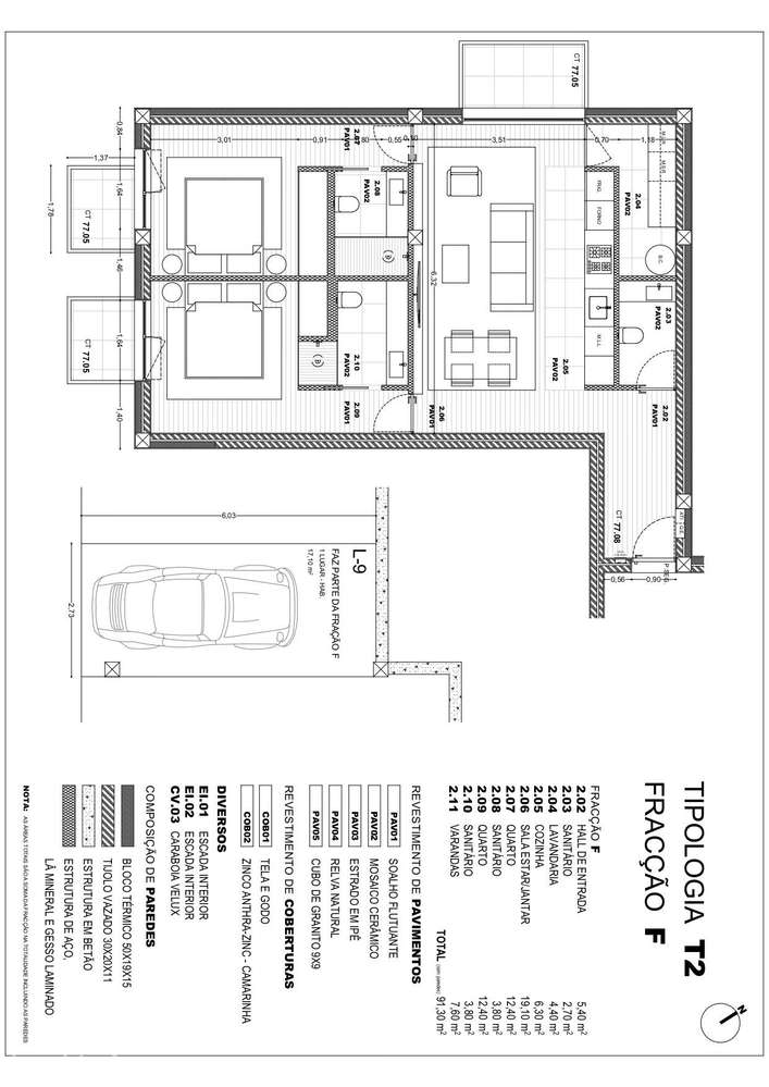 Fantástico T1 com duas casas de banho.-10