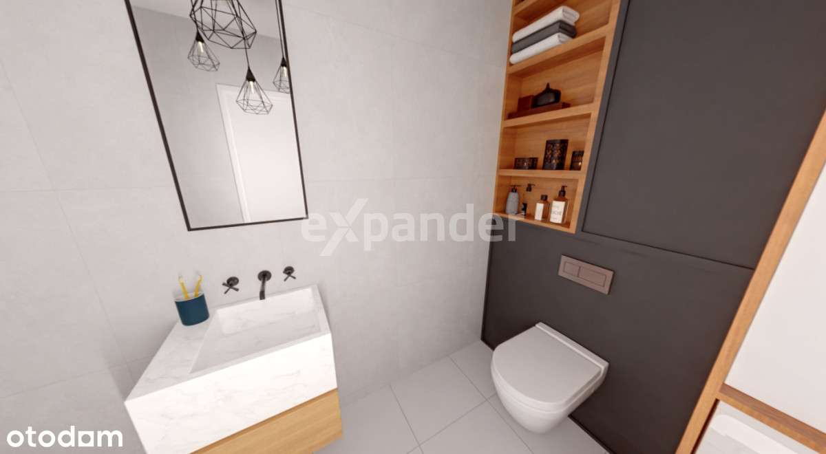 63 m2! 3Pok+Ogródek! Idealny Układ! - Pełny obrazek: 5/6