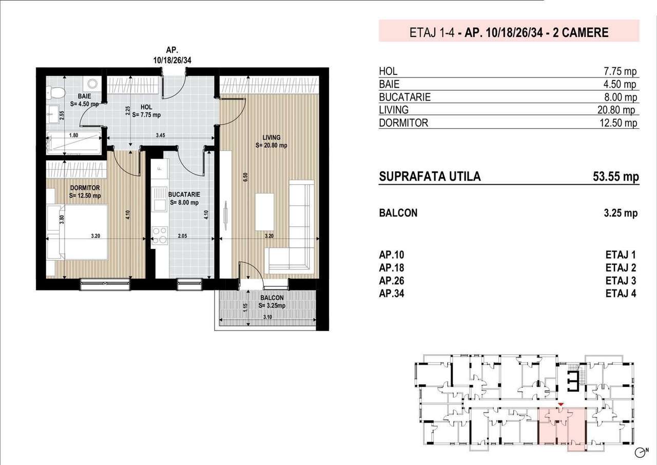RATE LA DEZVOLTATOR - Splaiul Unirii - Finalizare August 2026 - Imagine principală: 3/6