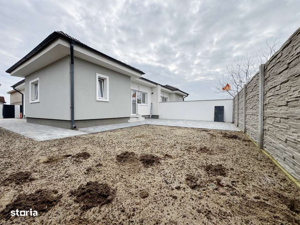 Duplex 4 camere, 2bai, 250mp teren, 72mp utili-Mosnita Noua - Imagine principală: 4/19