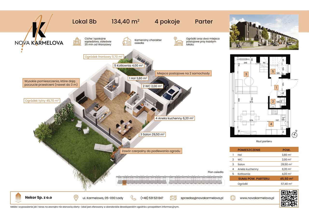 4-pokojowy dom 90m2 + ogródek Bezpośrednio - Pełny obrazek: 2/9