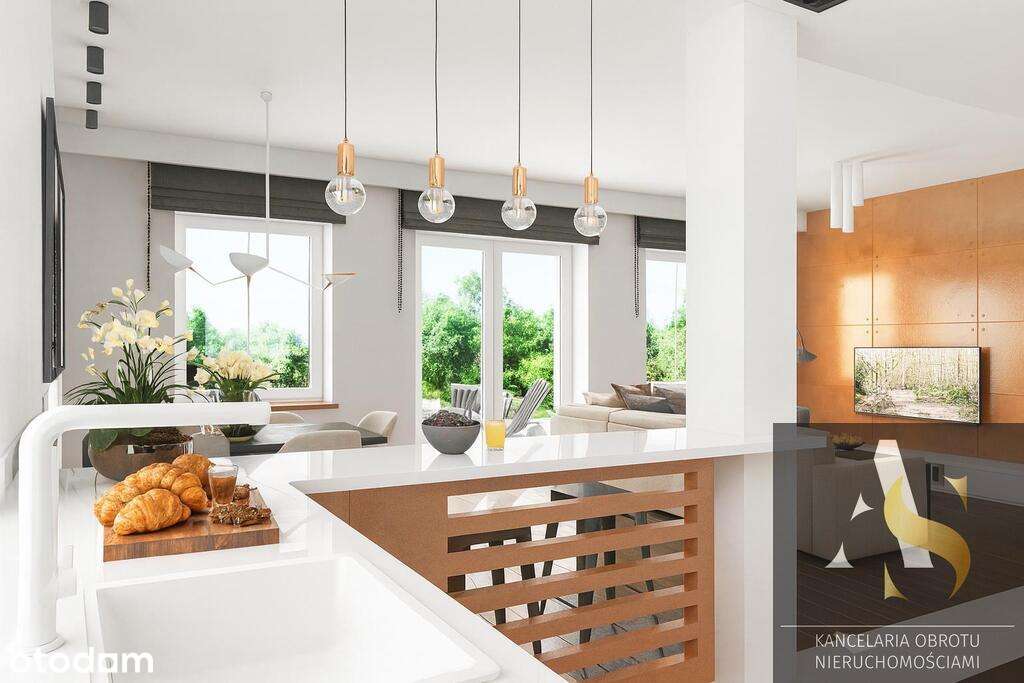 Nowoczesne budynki w zabudowie bliźniaczej, Łagów-5