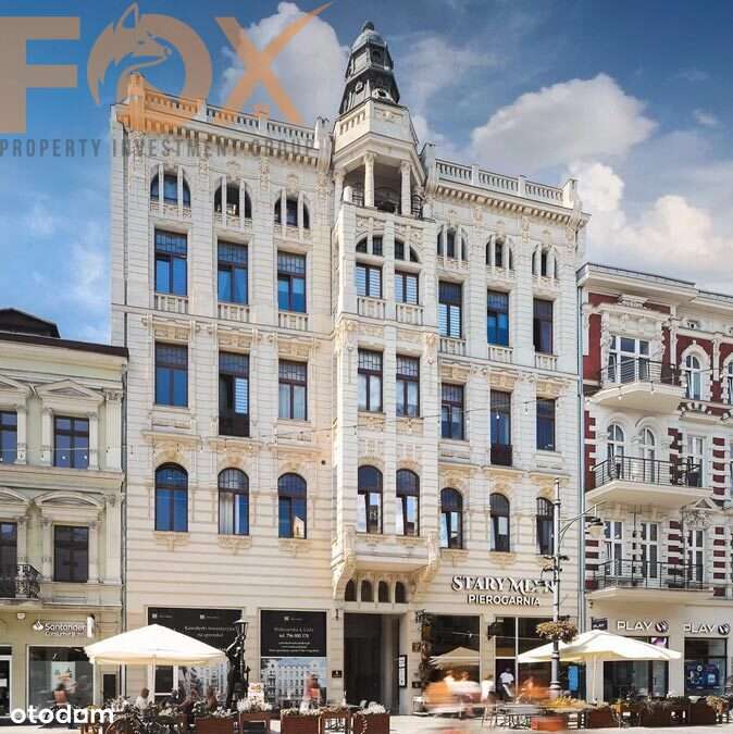 Studio z balkonem, 17m2, Piotrkowska 37-5