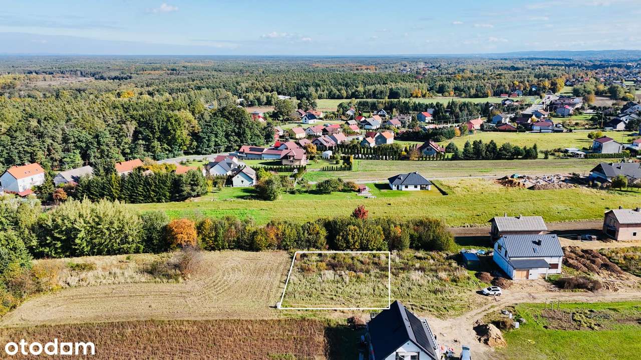 Szarów – dz. budowlana z mediami, blisko SKA i Puszczy Niepołomickiej - Pełny obrazek: 5/7