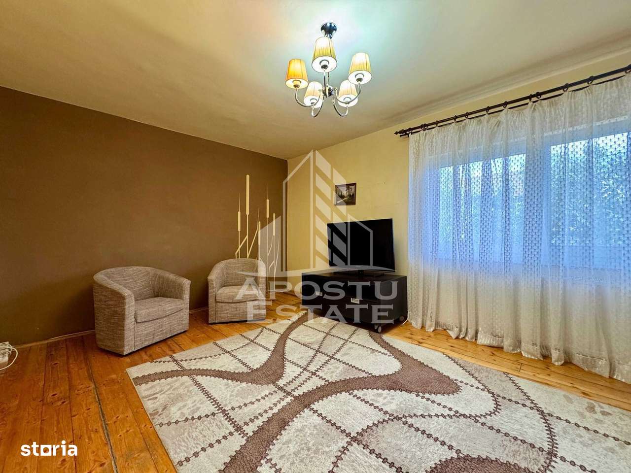 Apartament cu 2 camere, decomandat, parter inalt, zona Steaua - Imagine principală: 2/8