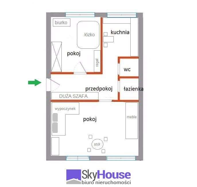 Mieszkanie wśród zieleni i ładnym widokiem.Centrum-10