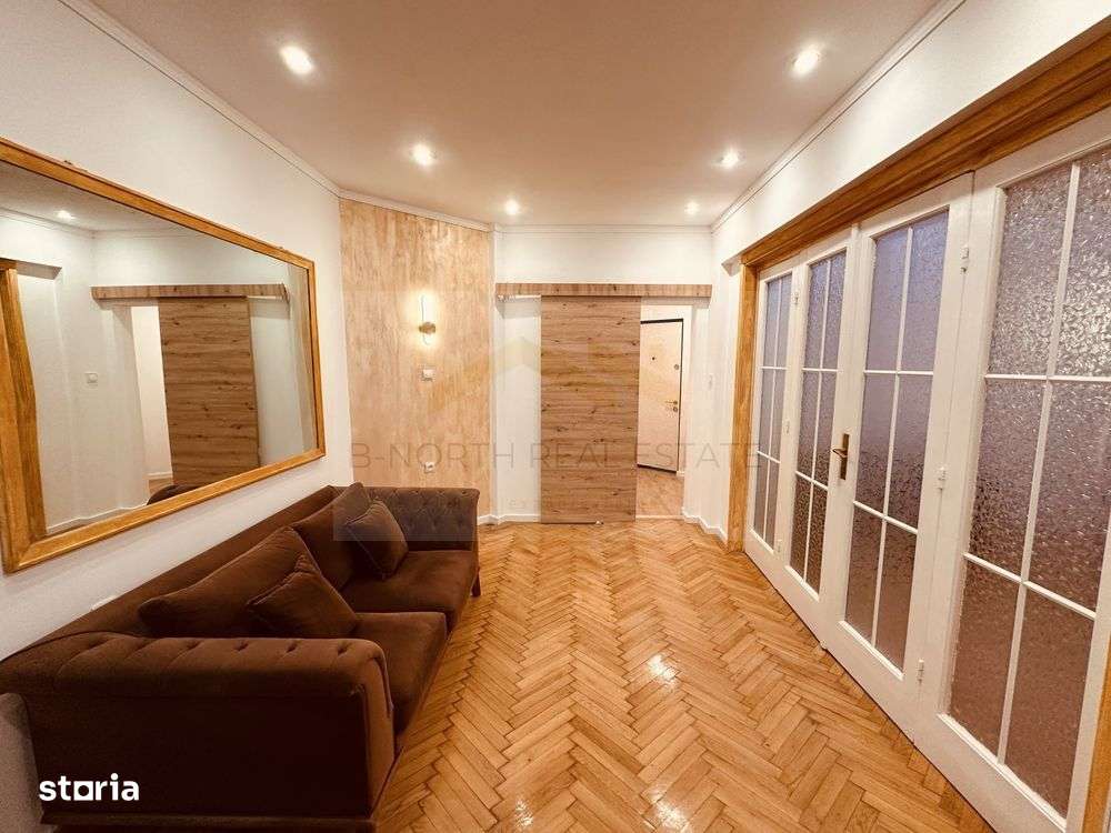 Apartament 2 camere de vânzare, Cișmigiu, centrală proprie, mobilat-1