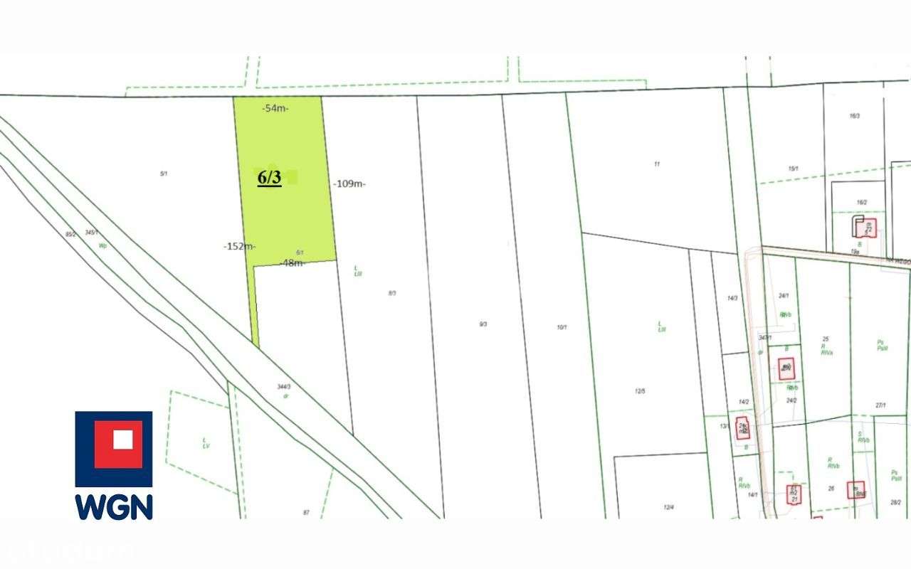 Działka rekreacyjna, Duninowo, ul. Prosta - Pełny obrazek: 3/16