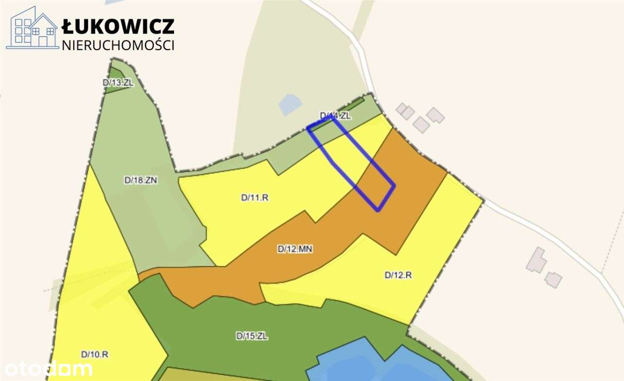 Działka 3057 m² w sąsiedztwie lasu! Dankowice-7