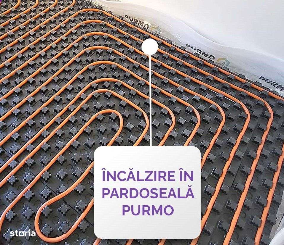 Studio cu incalzire in pardoseala, AC, bloc nou-8