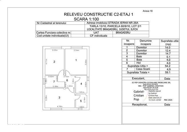 Vila P+1E+M ,6 camere Bragadiru-18