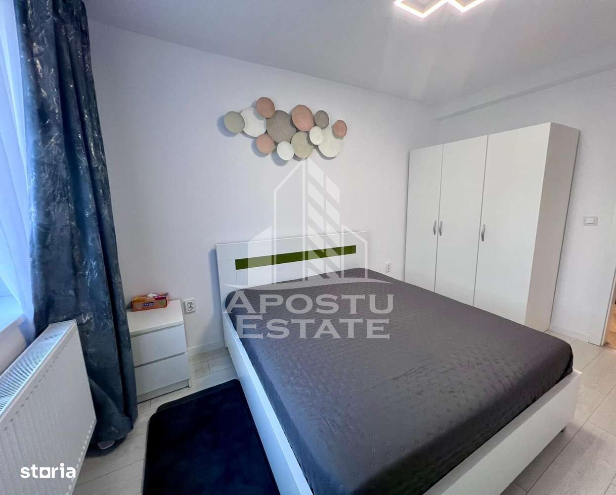 Apartament, 2 camere, centrala proprie, loc de parcare, Giroc - Imagine principală: 4/10
