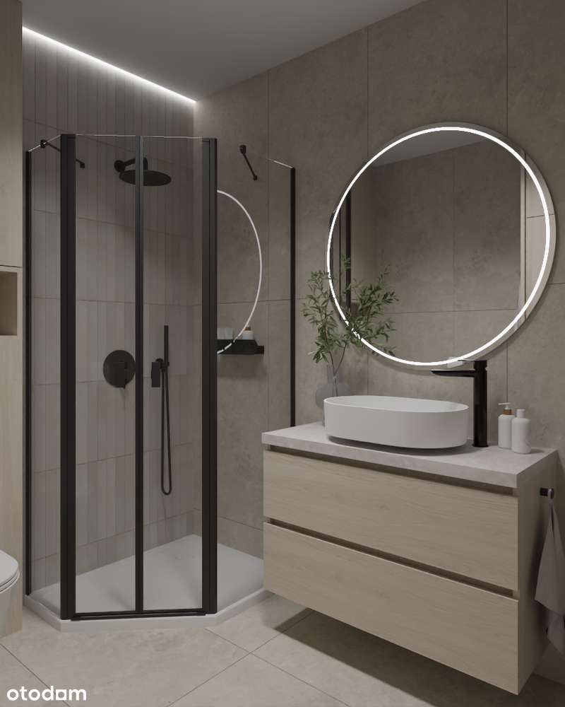 3-pokojowe mieszkanie z garderobą i dużym balkonem | Wysoki standard!-15